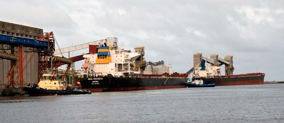 Banco Macro y Bice financiarán el dragado  y mantenimiento del puerto de Quequén