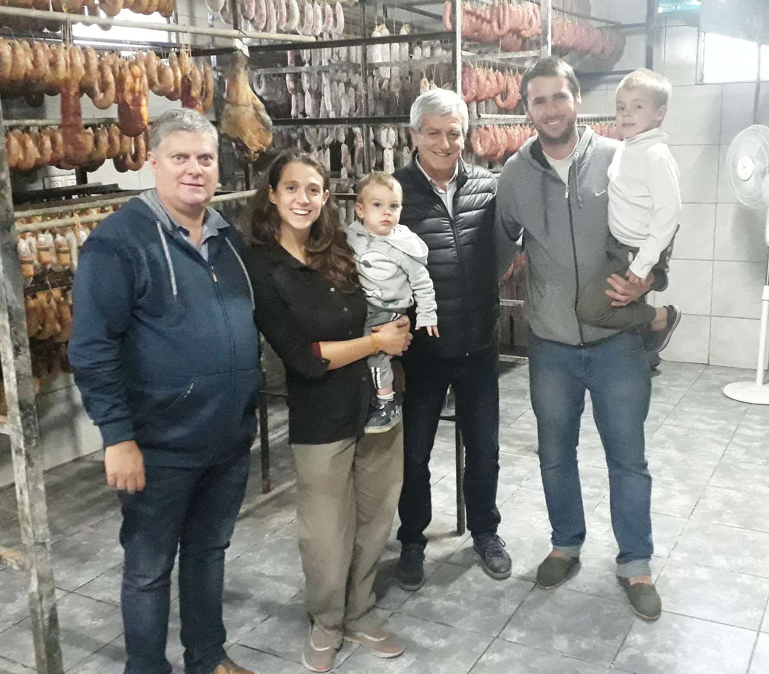 Fábrica de chacinados de Tandil recibió la visita de representantes de la Asociación de Industriales de la Provincia de Buenos Aires
