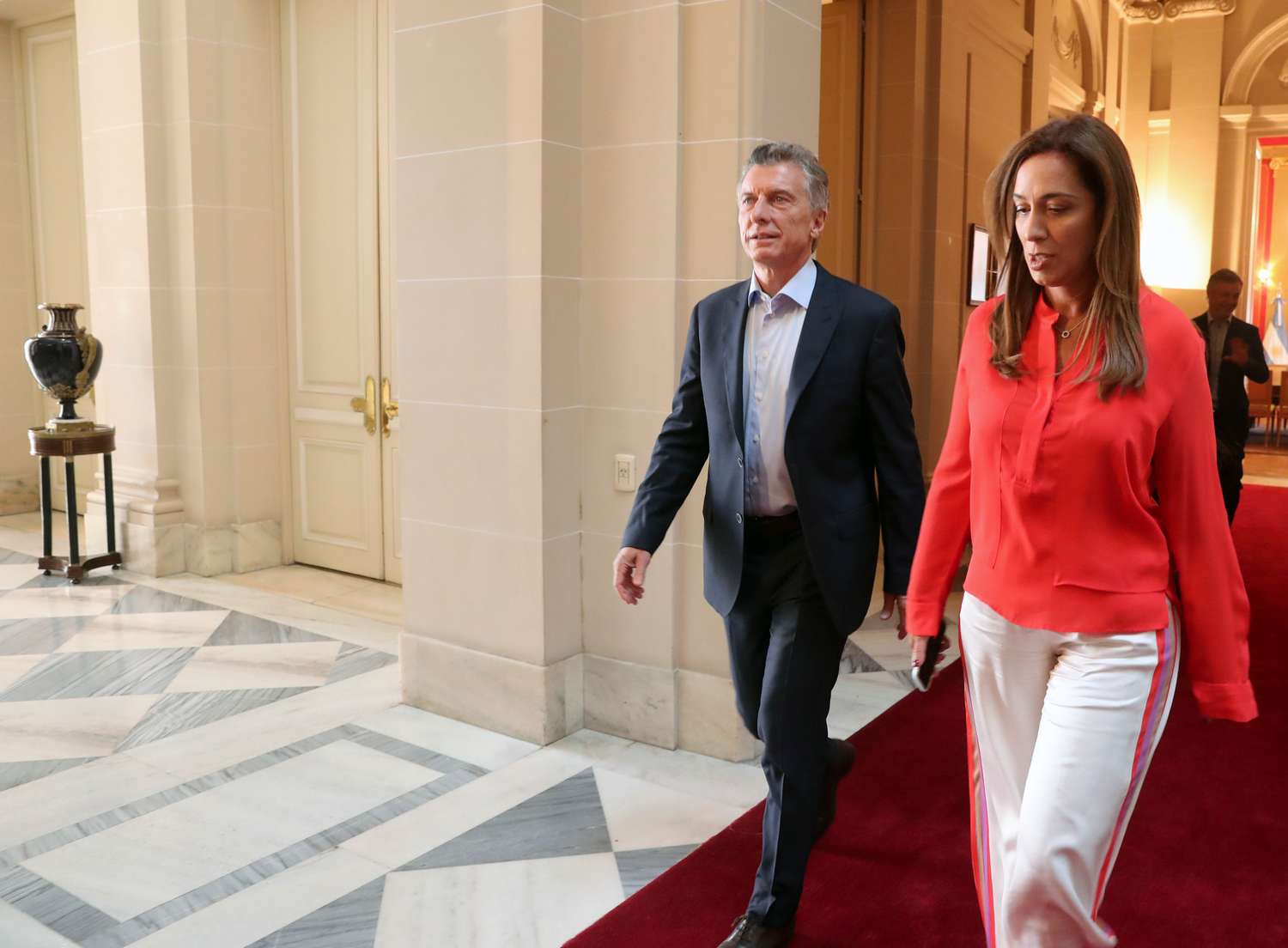 Macri y Vidal ratificaron que se avanza por el "camino correcto"