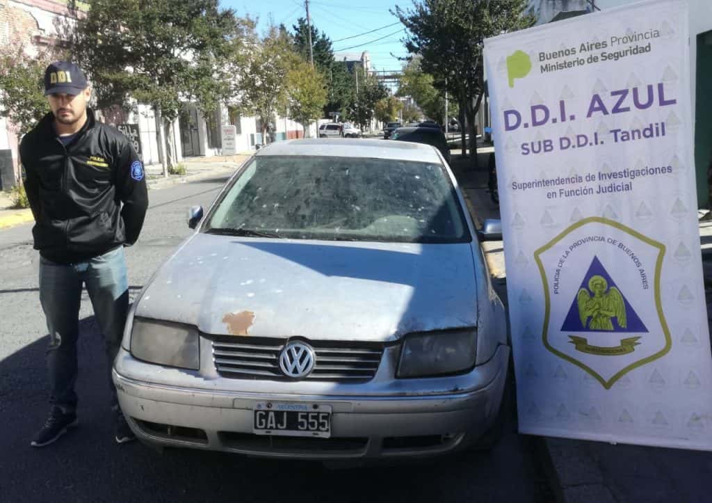 Auto con pedido de secuestro en Tucumán fue hallado en Tandil