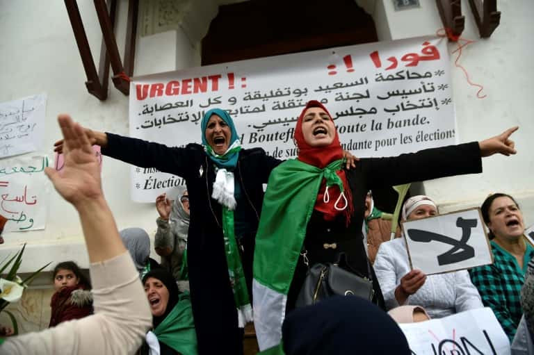 Los argelinos se movilizaron por noveno viernes consecutivo