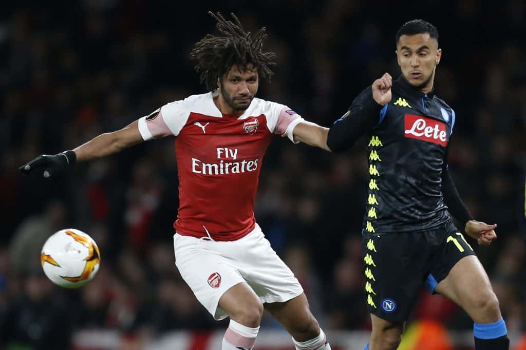 Arsenal sacó una buena ventaja frente a Napoli