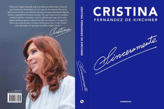 Cristina presentó un libro y aseguró: “Macri es el caos”