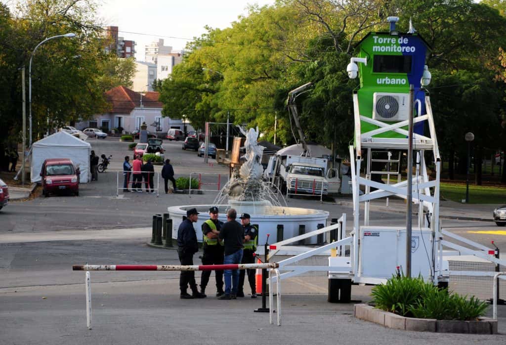 Más de 150 efectivos y dos torres de control policial arribaron a la ciudad para reforzar la seguridad durante Semana Santa