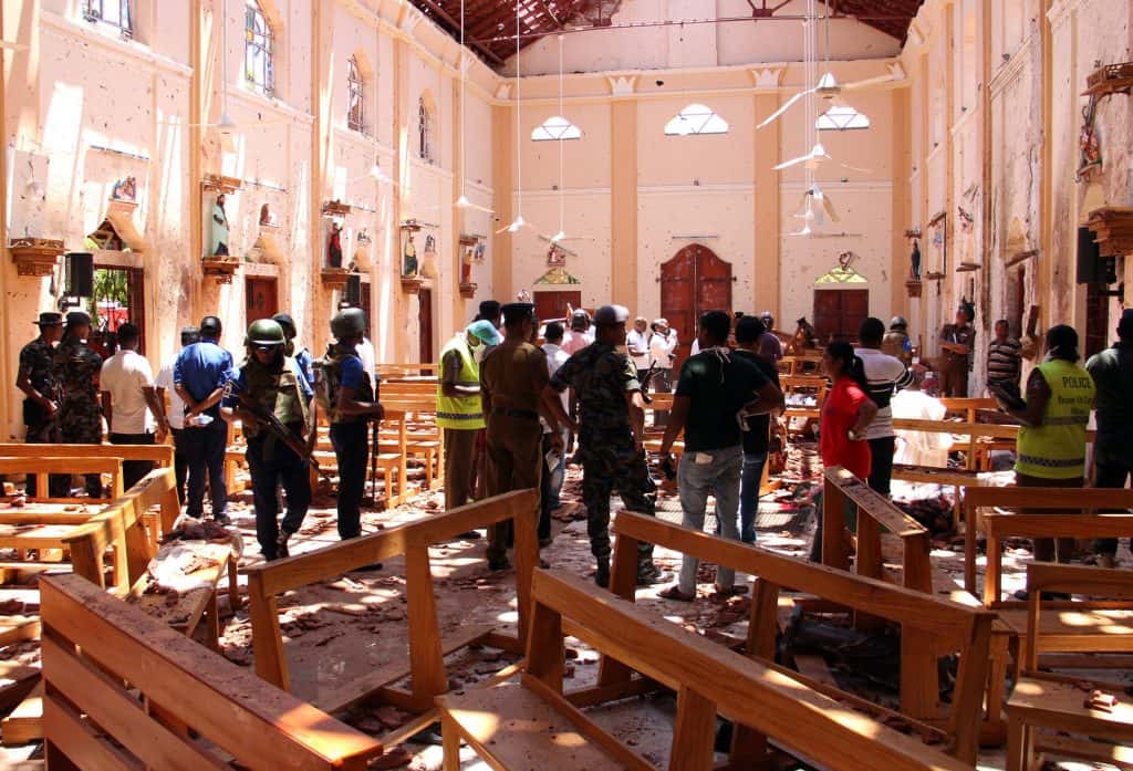 Pascua sangrienta en Sri Lanka, con ocho explosiones y por lo menos 207 fallecidos