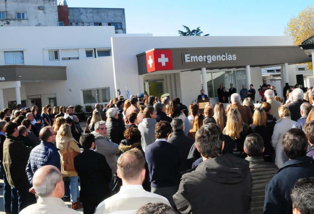 Con la premisa de mejorar la atención, se inauguró la renovada Guardia del Hospital Santamarina