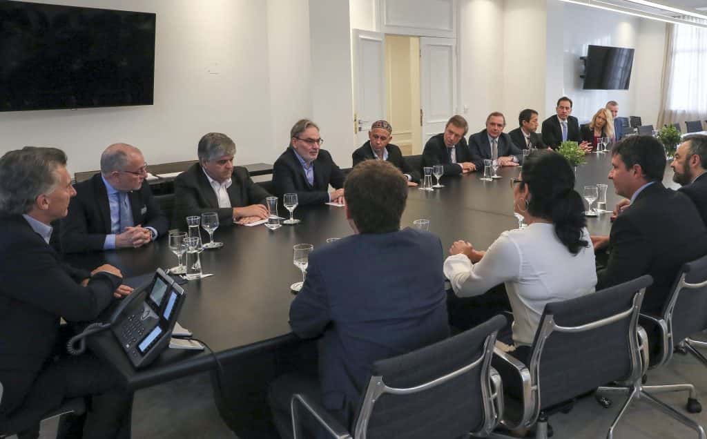 El presidente Macri recibió a los directivos de empresas petroleras