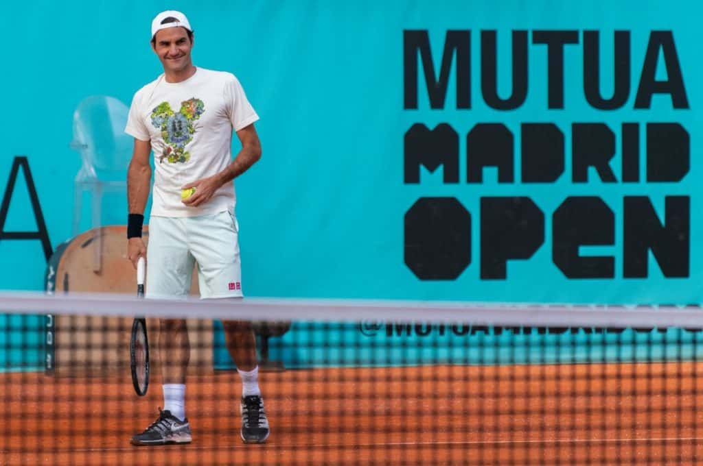 Djokovic y Federer, a la cancha