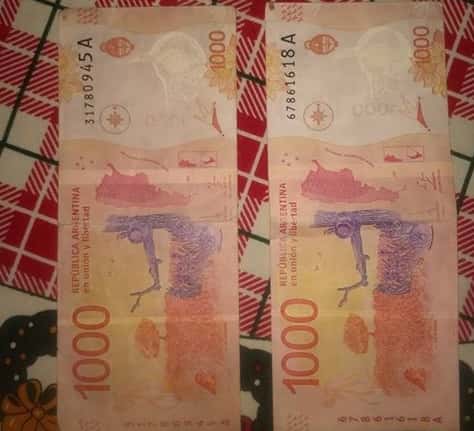 Alertan por la circulación de billetes de mil pesos falsos en Tandil