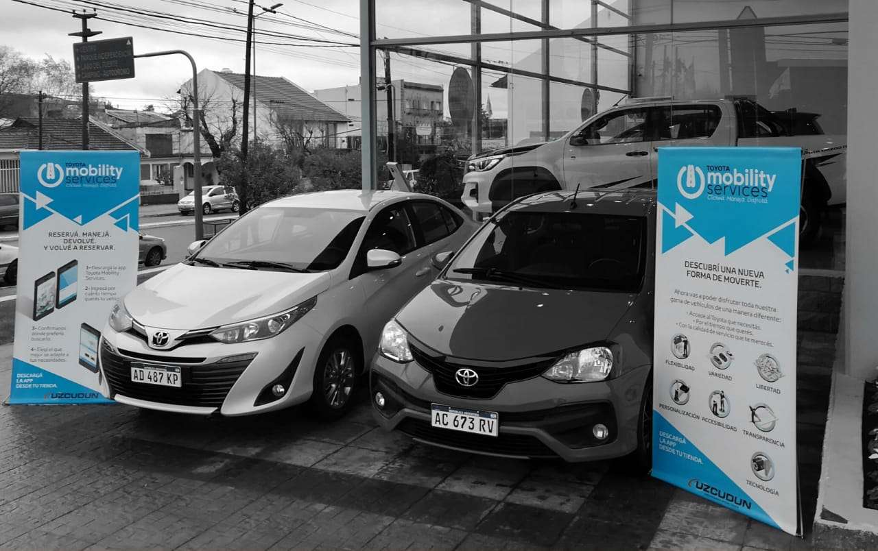 Uzcudun lanzó Toyota Mobility Services en Tandil