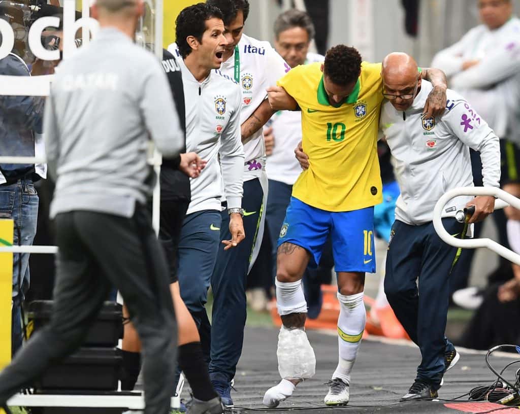 Neymar se lesionó y no jugará la Copa América