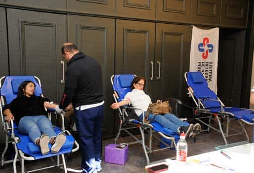 Enfocada en la importancia de los voluntarios se realizó la colecta anual de sangre del Hospital