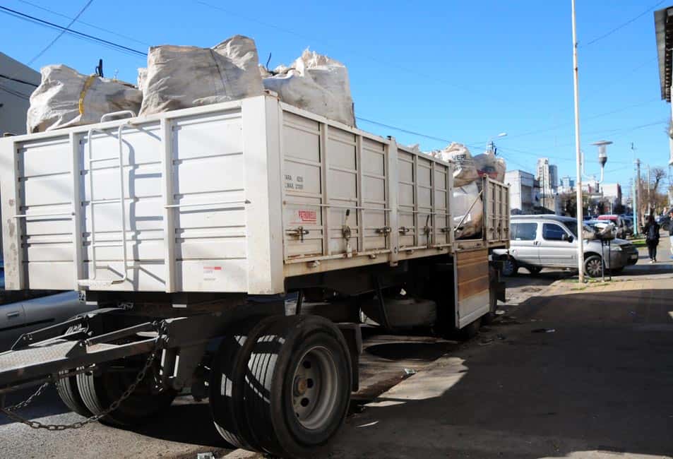 La Cooperativa de Recuperadores Urbanos  envió 30 mil kilos de papel a Buenos Aires