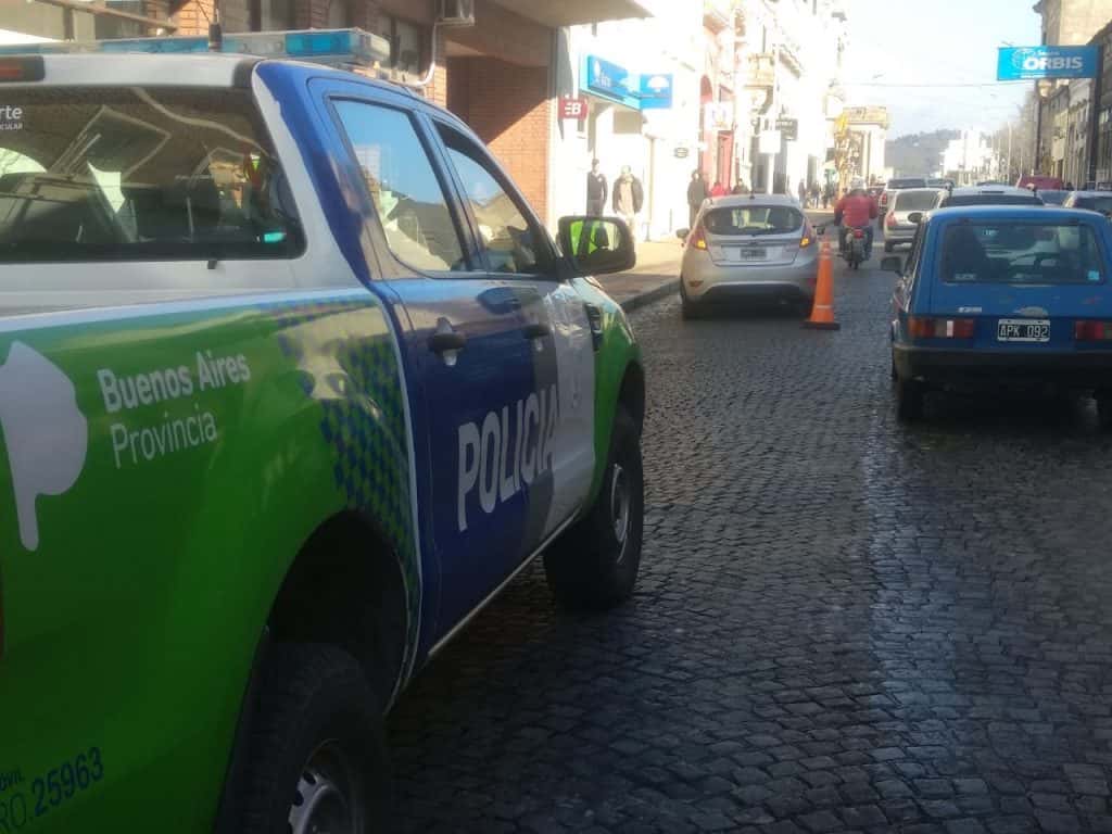 Una mujer fue hospitalizada tras ser atropellada en Belgrano y 9 de Julio