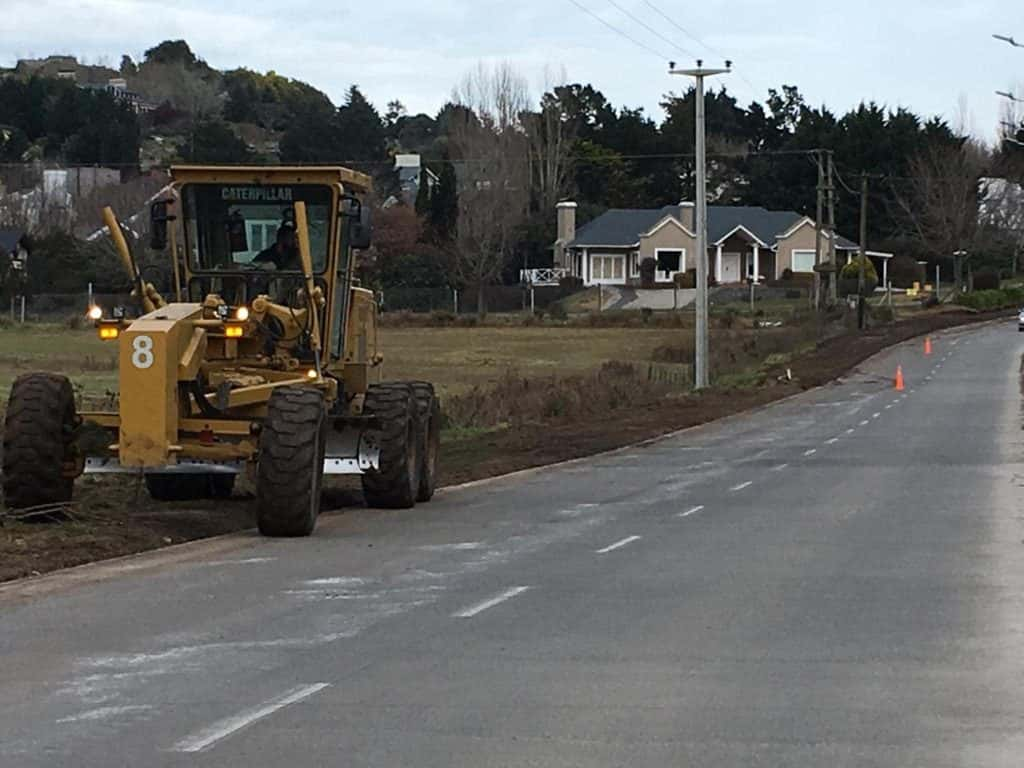 Nueva senda aeróbica en la avenida Fleming desde Brasil hasta la calle Aristeguy