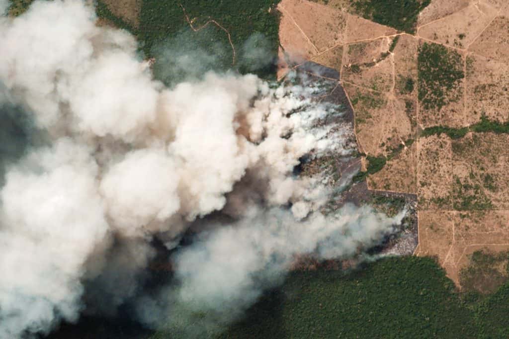 El humo de los incendios en el Amazonas podría llegar a Tandil en los próximos días
