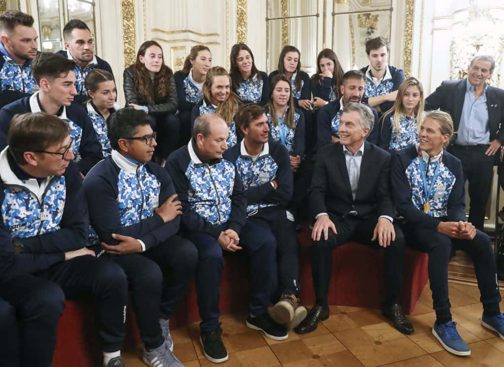 Macri mantuvo una jornada de frenéticas reuniones en la Rosada