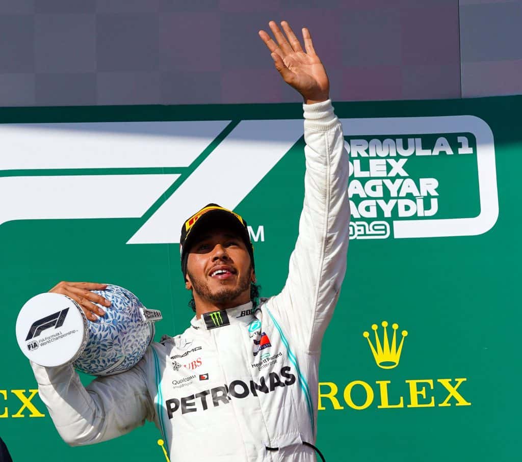 Lewis Hamilton sumó  otro festejo en Hungría