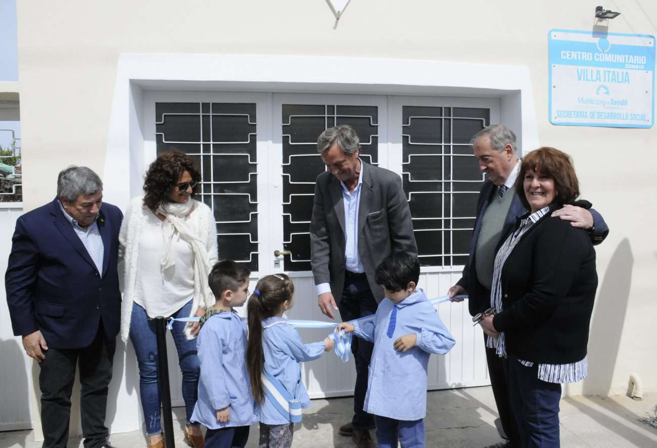 En una casa donada por una vecina, se inauguró el nuevo Centro Comunitario de Villa Italia