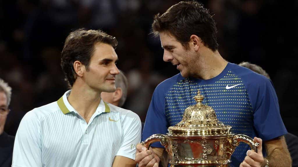 Del Potro-Federer, una rivalidad destacada por la ATP en la última década