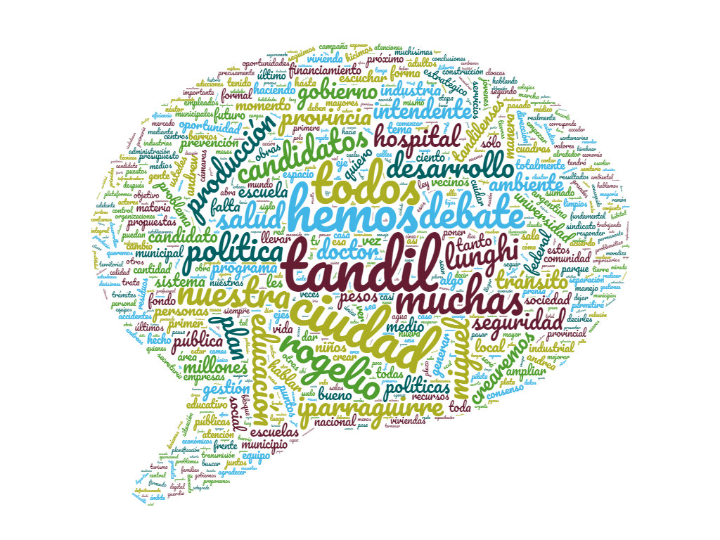 “Tandil”, “ciudad” y “hacemos”, las tres palabras más utilizadas durante el debate