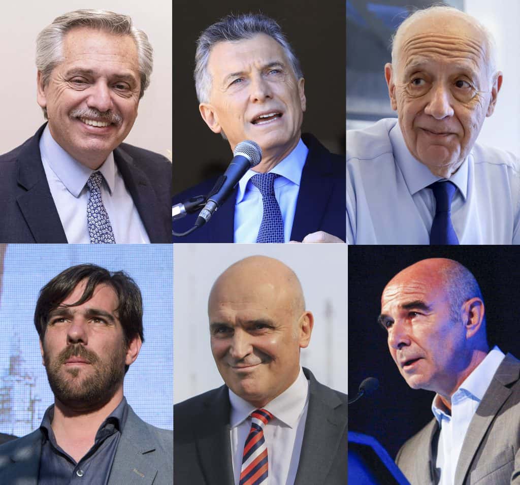 Los seis candidatos presidenciales van al primer debate público obligatorio