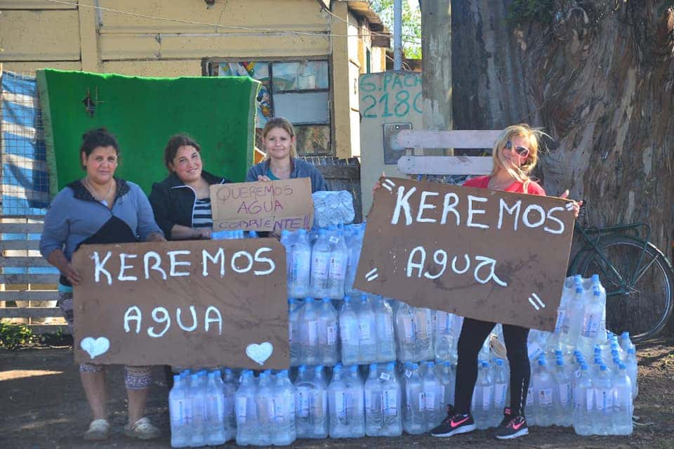 La Justicia obligó al Municipio a instalar tanques de agua potable en La Movediza 2