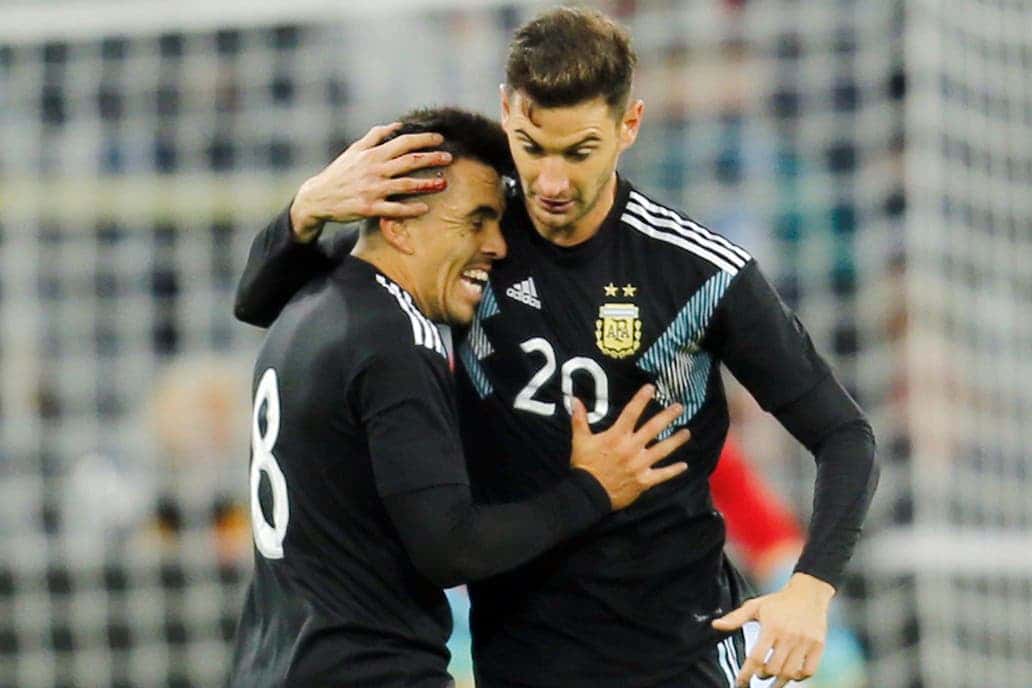 Argentina reaccionó a tiempo y rescató un empate ante Alemania