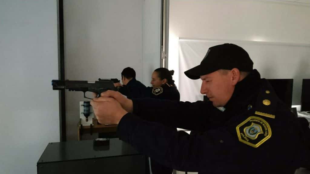 Provincia aprobó como  mecanismo de capacitación al simulador de tiro de la Unicen