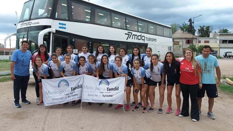 La selección femenina se instaló en La Rioja