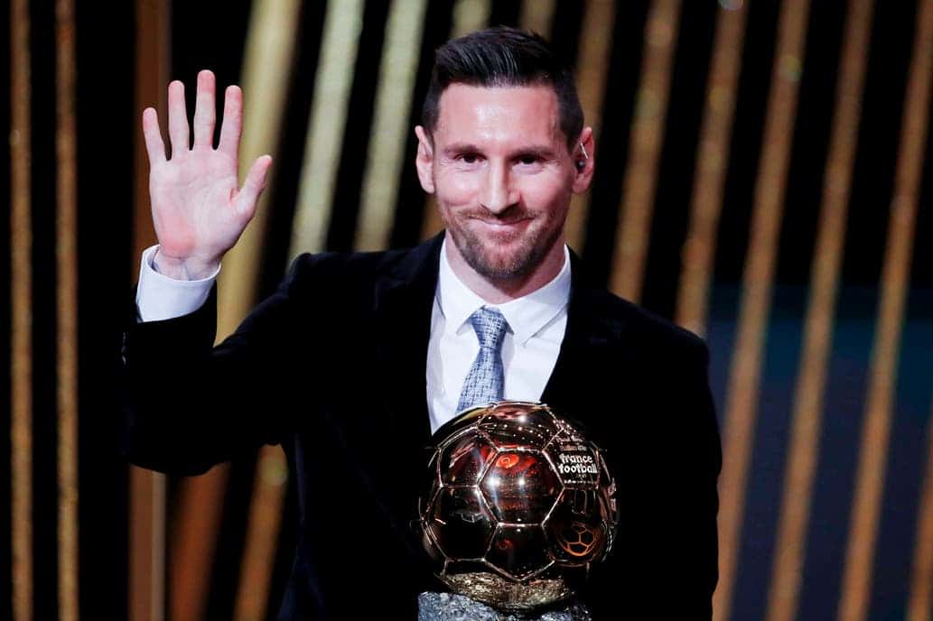 Messi, dueño por sexta vez del Balón de Oro