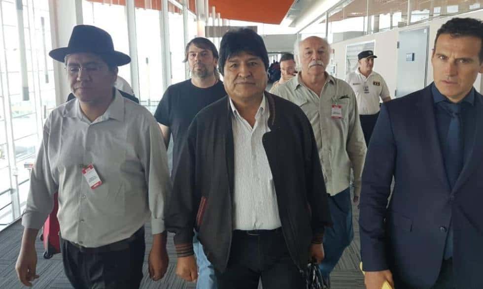 “Arribé a la Argentina para seguir luchando por los más humildes”, declaró Evo Morales