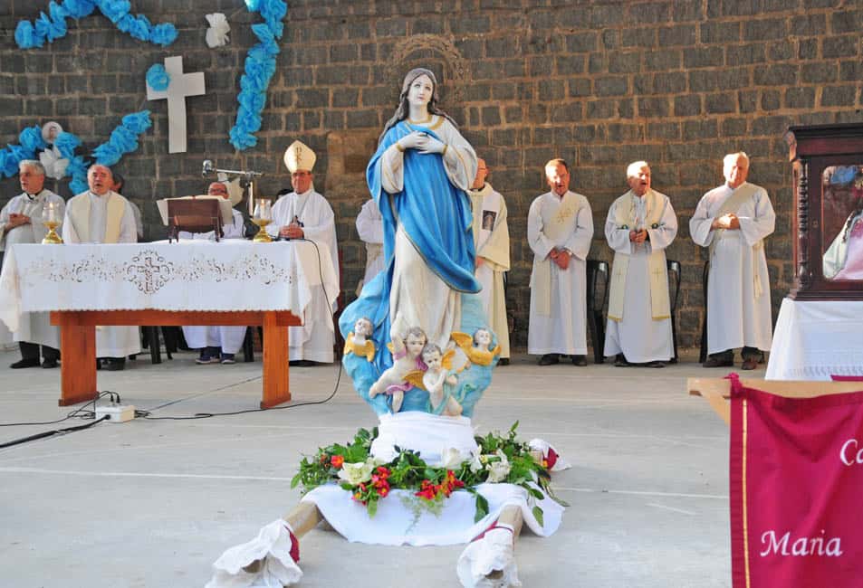 La misa por el Día de la Inmaculada Concepción de María se realizará en el autocine