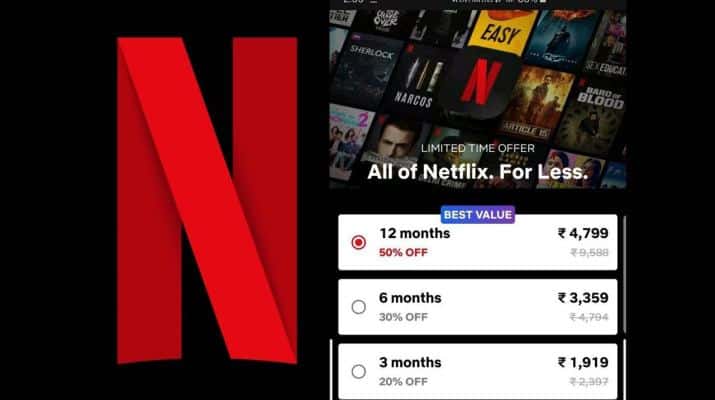 Netflix comenzó a probar suscripciones de 3, 6 y 12 meses con importantes descuentos