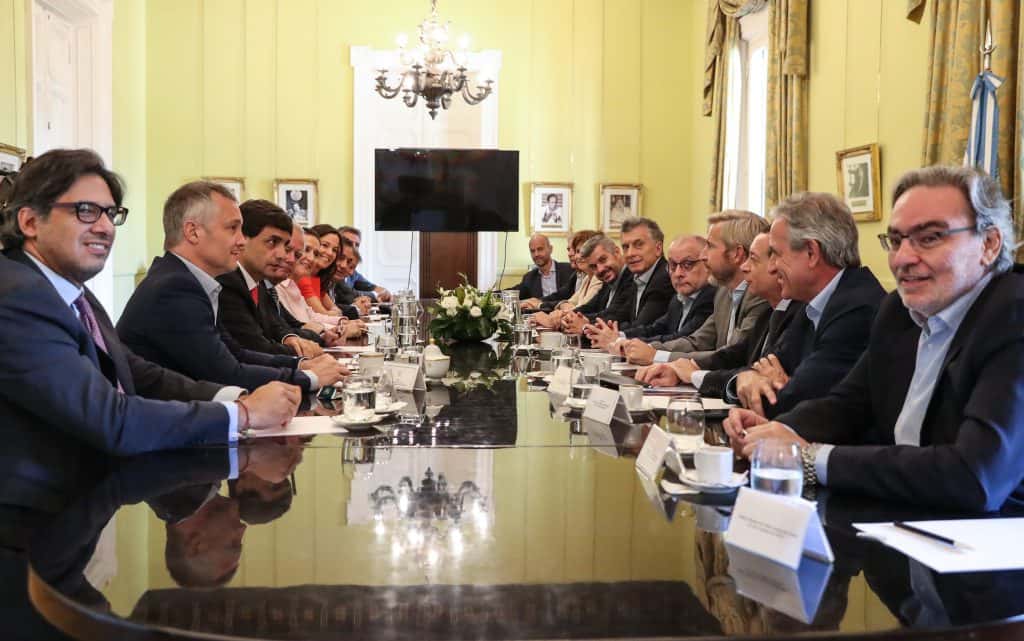 Macri terminó la última reunión de gabinete en la Casa Rosada