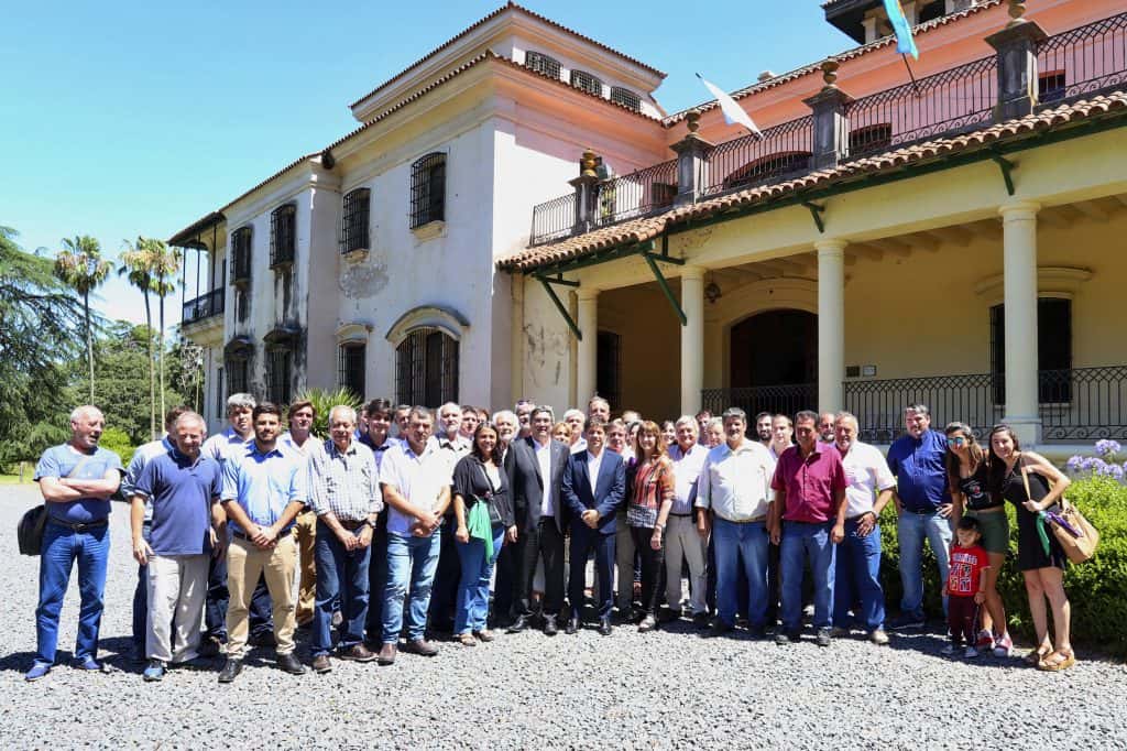 Dirigentes de Federación Agraria se mostraron conformes tras la reunión con el Gobernador