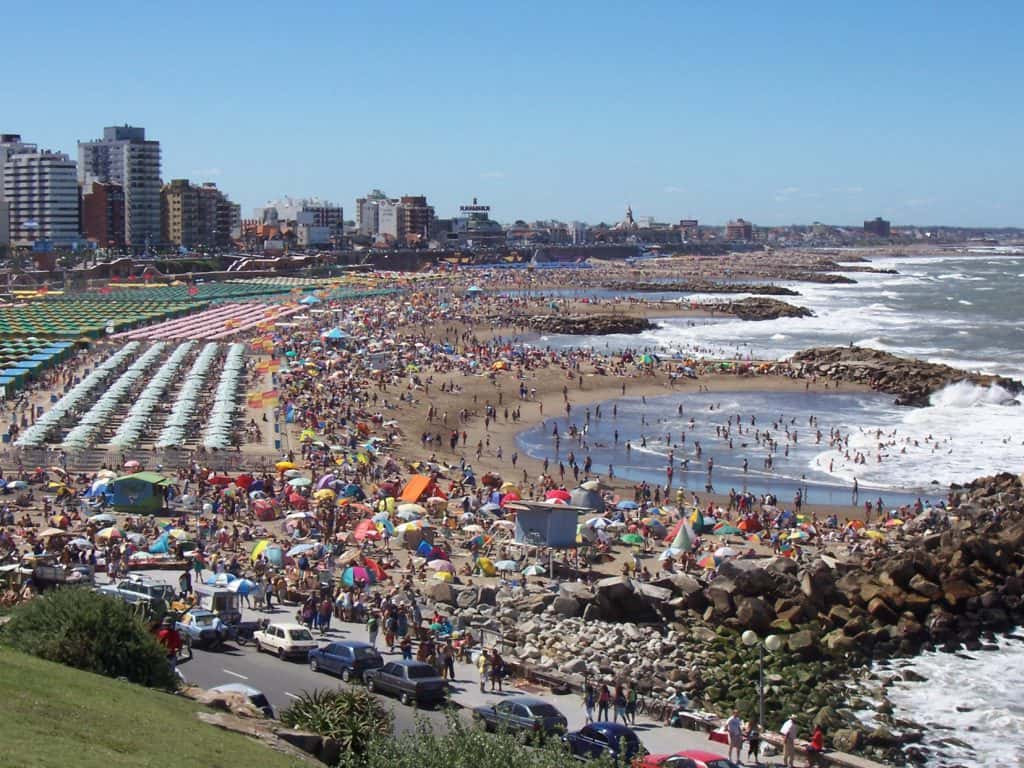 Mar del Plata superó el 90 por ciento de ocupación en el tercer fin de semana del año