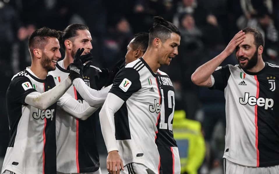 Juventus superó a Roma y  avanzó a las semifinales
