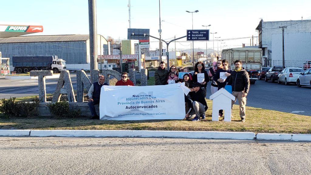 El grupo de hipotecados UVA Tandil