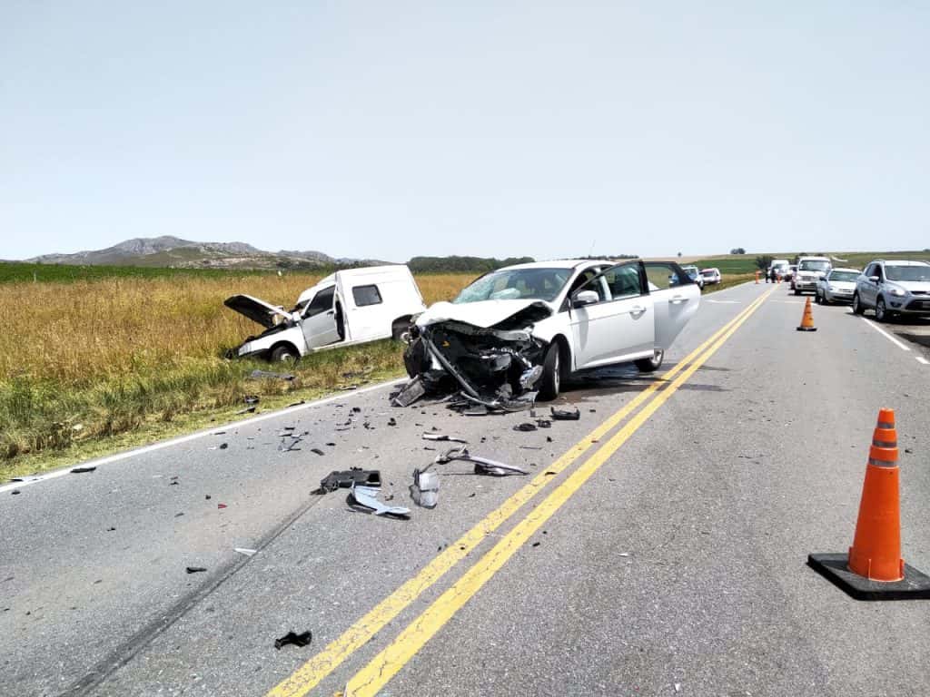 Violento accidente en la Ruta 74 terminó con un hombre en grave estado