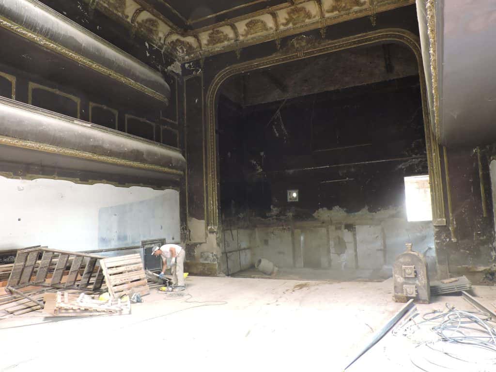Avanza la primera etapa del proyecto  de recuperación del teatro Cervantes