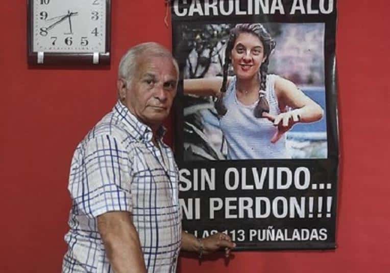 El padre de Carolina Aló pidió una perimetral para Tablado