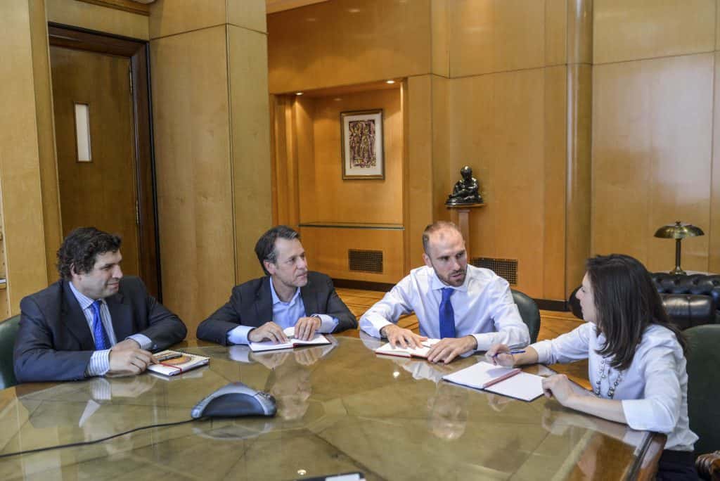 El ministro Martín Guzmán se reunió con la delegación del FMI
