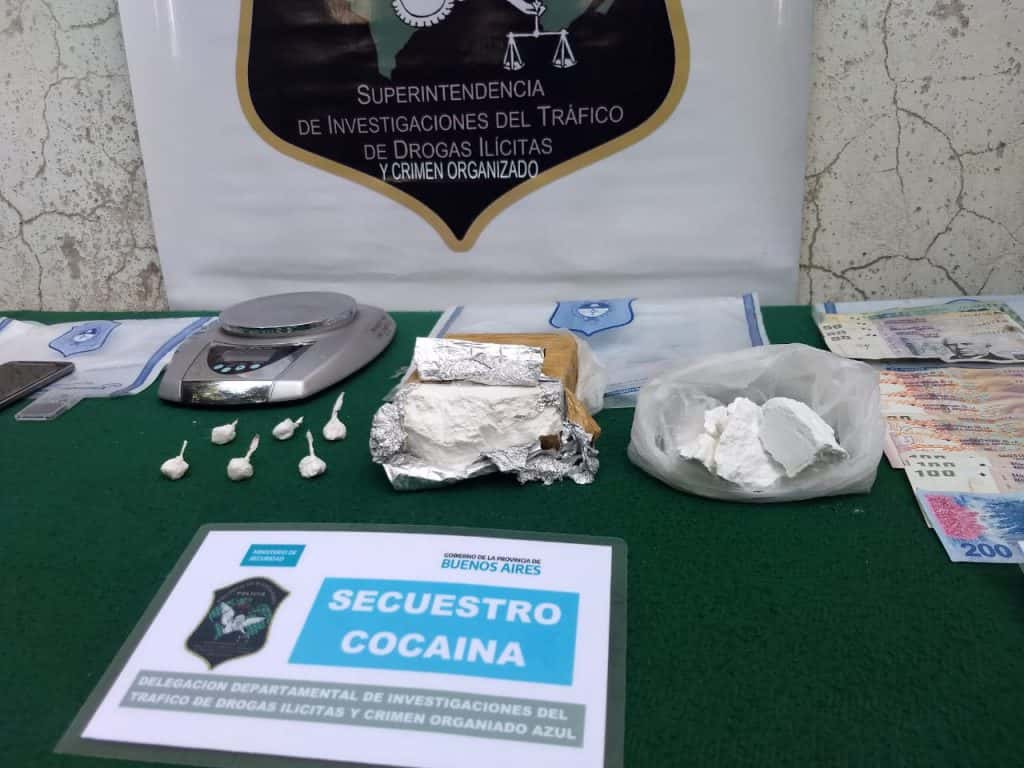 Secuestraron cocaína tras un operativo antidroga en Tandil y en Mar del Plata