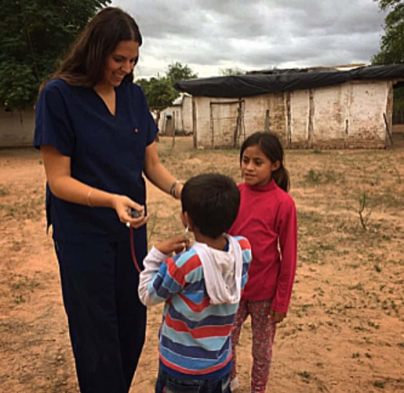 El gesto solidario de una médica tandilense que se volvió viral en las redes