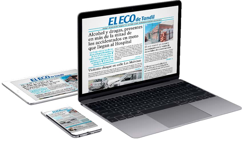 La edición impresa de El Eco de Tandil desde tu computadora, celular o tablet