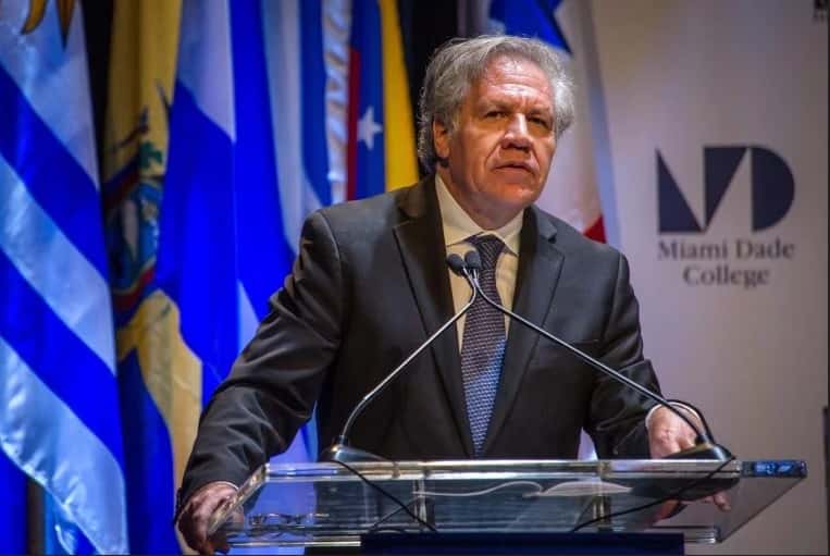 Almagro fue reelecto en la OEA tras una disputada votación