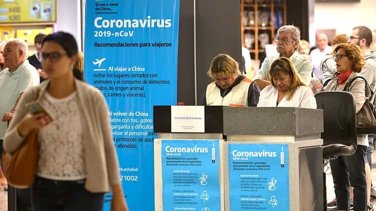 Coronavirus: autorizan licencia médica excepcional para los que vuelvan al país de zonas de riesgo
