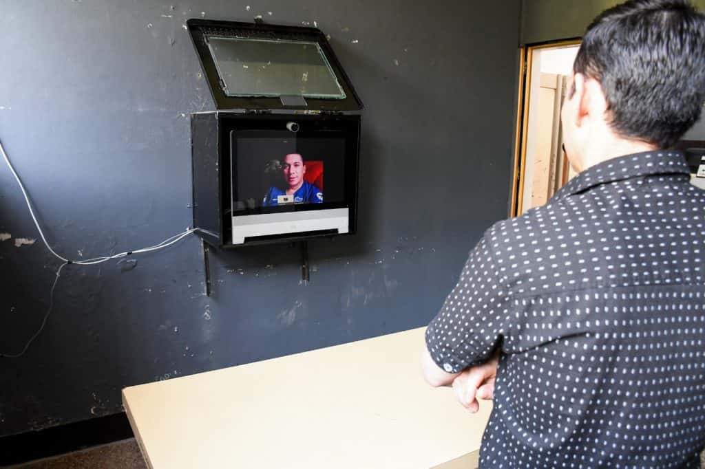 Pusieron en funcionamiento un  sistema de videoconferencias  para vincular a la población  carcelaria con sus familias