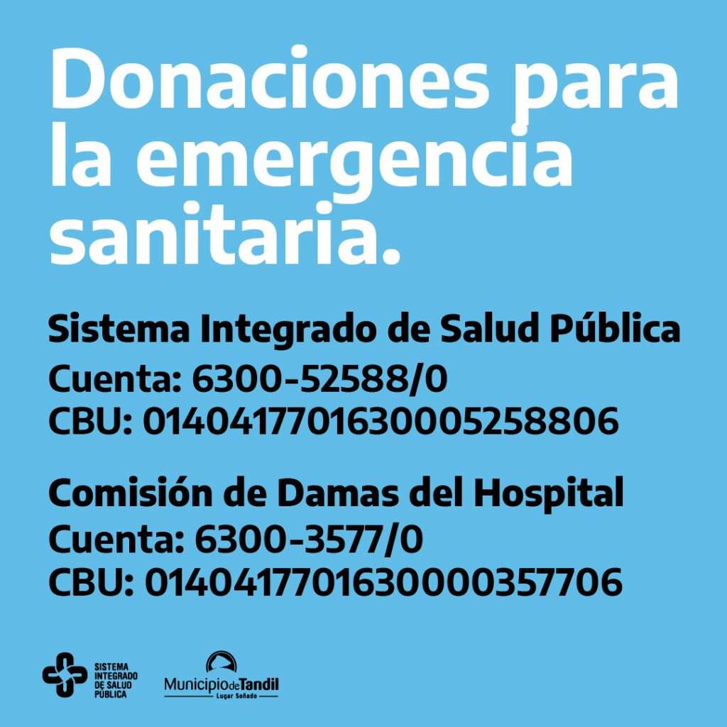 Cerca de dos millones y medio de pesos de donaciones para la lucha contra la pandemia de Coronavirus